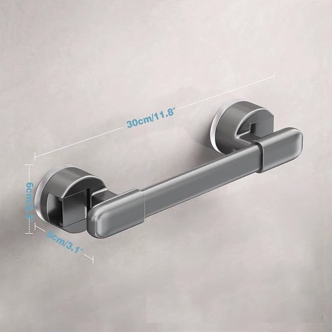 Suction Cup Grab bar for Shower，Suction Grab Bars for Showers，Bathroom Shower - Image 2