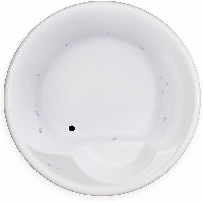 Carver Tubs - FL7272 - Modern Fiberglass Whirlpool Water Massage Two Person - Image 4