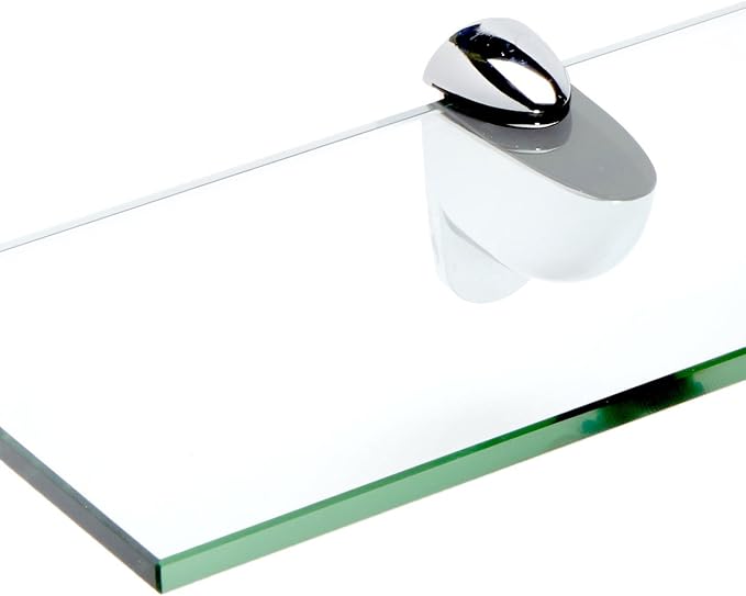 Spancraft Glass H-8x33-Chrome Heron Glass Shelf - Image 2