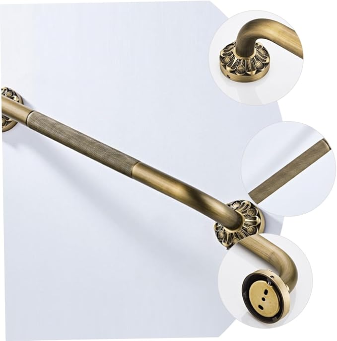 Copper Bathroom Safety Grab Bar - Image 6