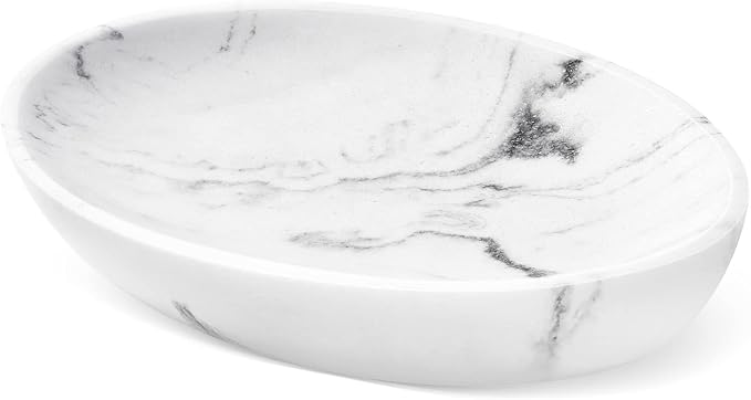 Shinowa Soap Dish, Resin Soap Saver Sponge Dish Tray Mini Storage Tray by Shinowa