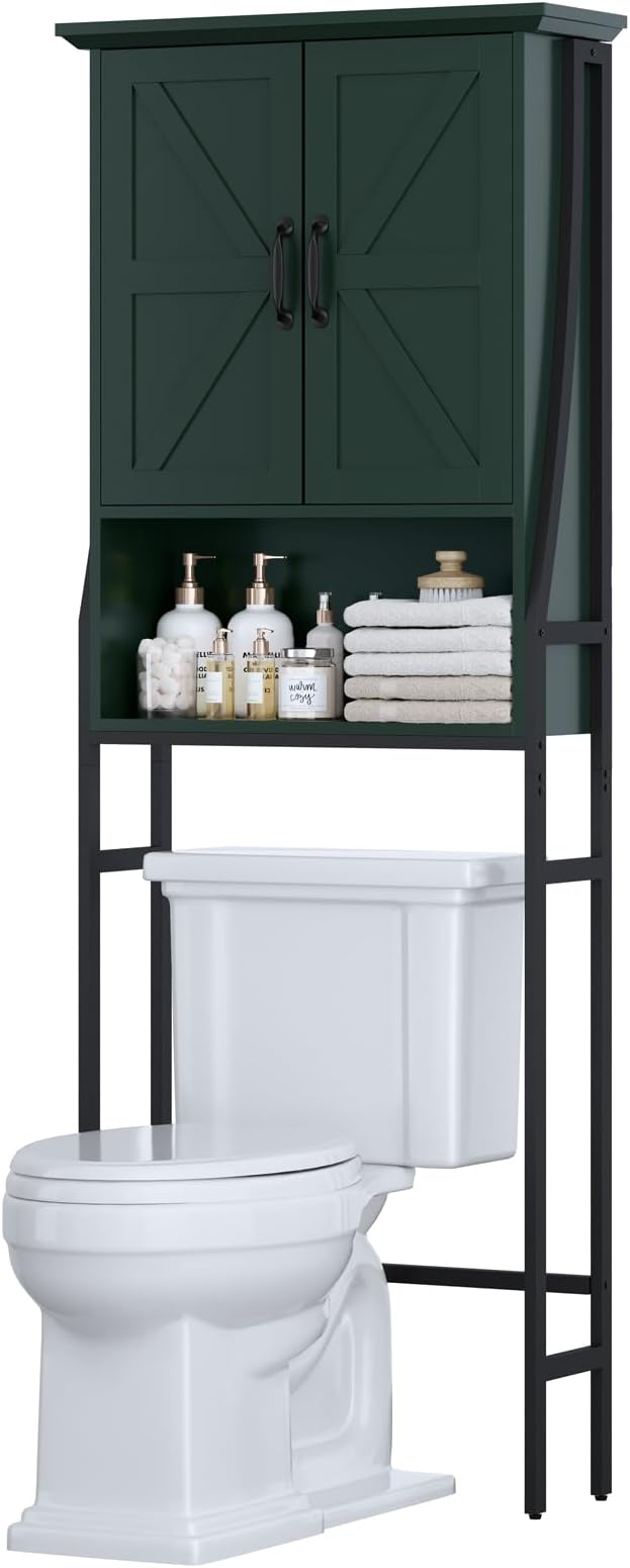 Over The Toilet Storage Cabinet, Over Toilet Bathroom Organizer - Image 7