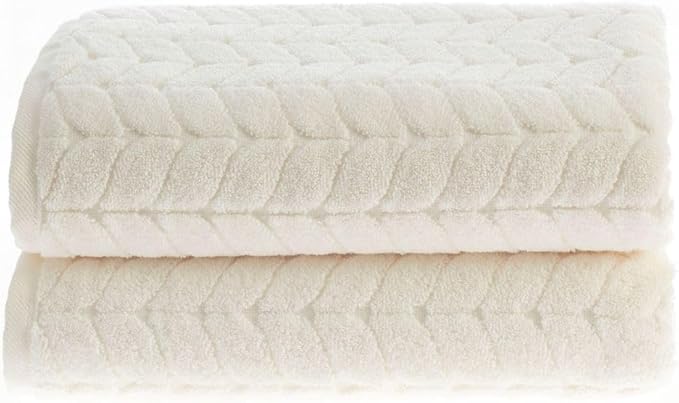 BAGNO MILANO Turkish Cotton Ultra-Soft Plush Absorbent Quick Dry Bathroom Towel - Image 2