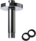4 Inch Shower Arm with Flange, Ceiling Mounted Shower Head Extension Arm by BSTIIU