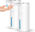 2 Pack Automatic Soap Dispenser: 13.52oz/400ml Wall Touchless Liquid by GURITHEAUTOMATICSOAPDISPENS