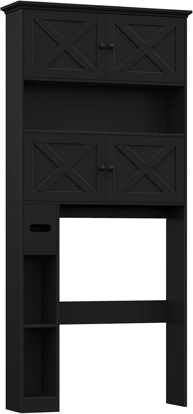 Over The Toilet Storage Cabinet, Farmhouse Storage Cabinet Over Toilet - Image 8