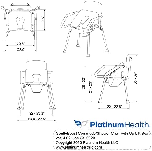 Platinum Health GentleBoost Uplift Raised Toilet Seat - Image 6