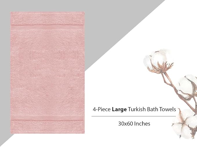 Towel Bazaar Premium Cotton Super Soft and Absorbent Turkish Towels - Image 5