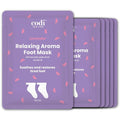 Relaxing Aroma Foot Mask 6 Pairs | Soothes & Restores Tired, Dry Feet | by CodiNewYork