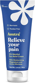 ASUTRA Muscle Pain Relief Cream 3.4 oz | Cooling Menthol by ASUTRA
