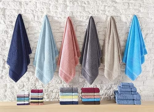 SALBAKOS 100% Turkish Cotton Extra Large Bath Sheet Set of 2 35x70 inch | - Image 4