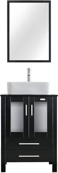 eclife 24" Modern Bathroom Vanity Sink Combo Freestanding Cabinet by eclife