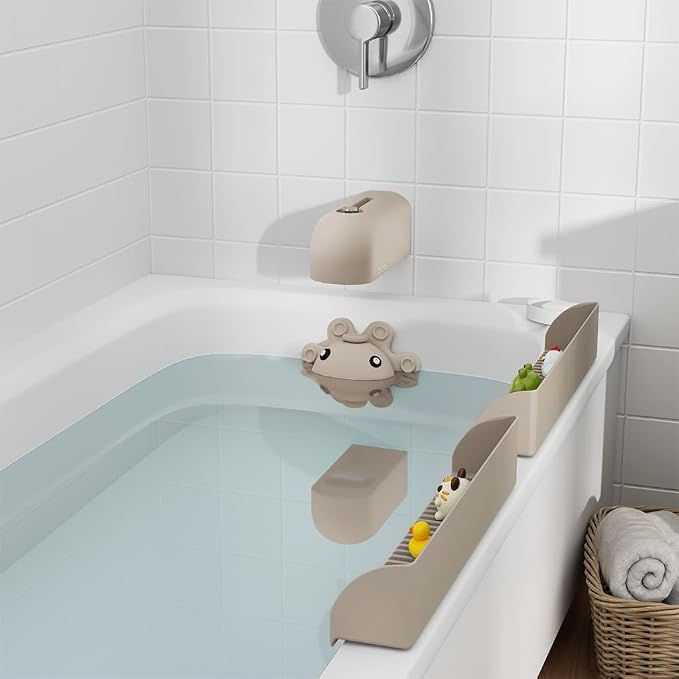 Faucet Cover Bathtub, Soft Silicone Tub Spout Cover, Faucet Protector - Image 8