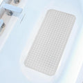 Extra Large Non-Slip Bathtub Mat, 36x17” TPR Shower Mat by 1