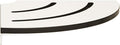 Seachrome Contour Corner Shower Shelf, 18-Inch Radius, Solid White Phenolic by Seachrome