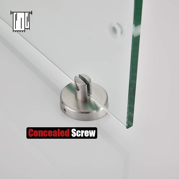JQK Bathroom Glass Shelf, Shelf - Image 7