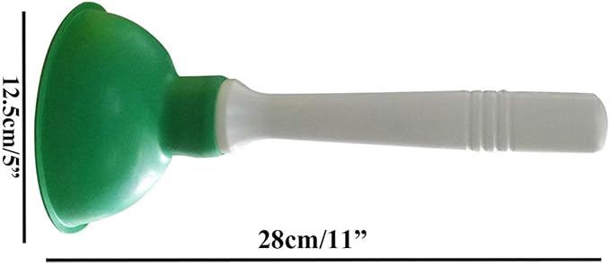 Coralpearl Drain Plunger, Small Hand Force Plumber Helper, Little 4 inch Cup - Image 2