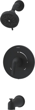 Elm Single Handle Wall Mounted Tub and Shower Trim Kit by Symmons