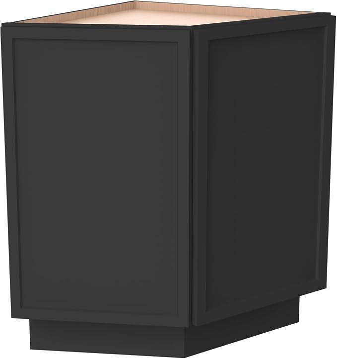 Corner Cabinet for Kitchen Bathroom, Solid Wood Frame - Image 4