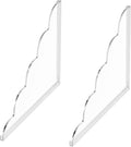 2 Pack Acrylic Tub Corner Guards Water Resisting Transparent Bathtub Corner by Unknown