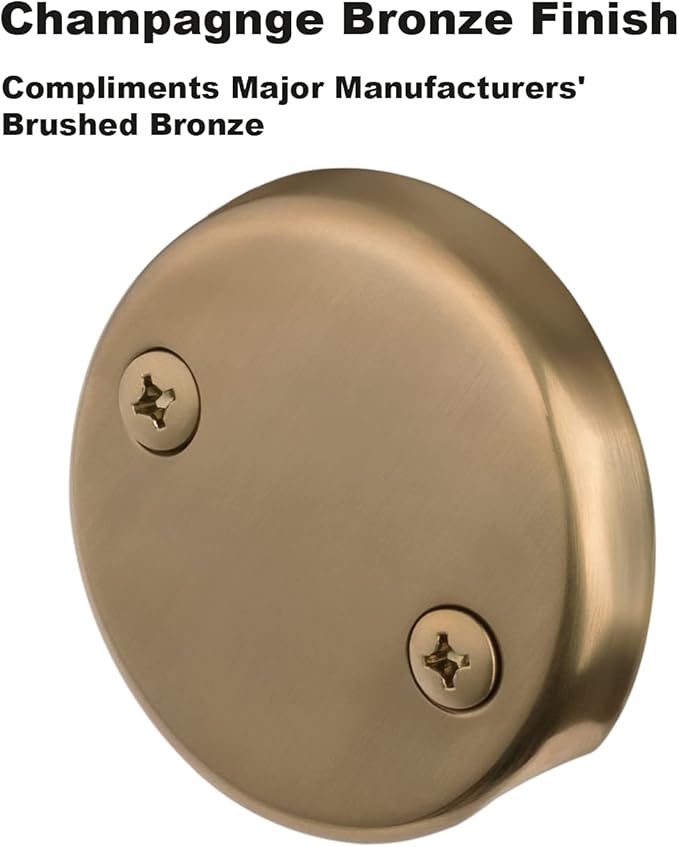 Champagne Bronze Lift & Turn Tub Trim Set - Image 2