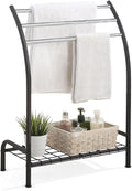 SunnyPoint Freestanding 3 Hanging Bar Towel Rack by SunnyPoint