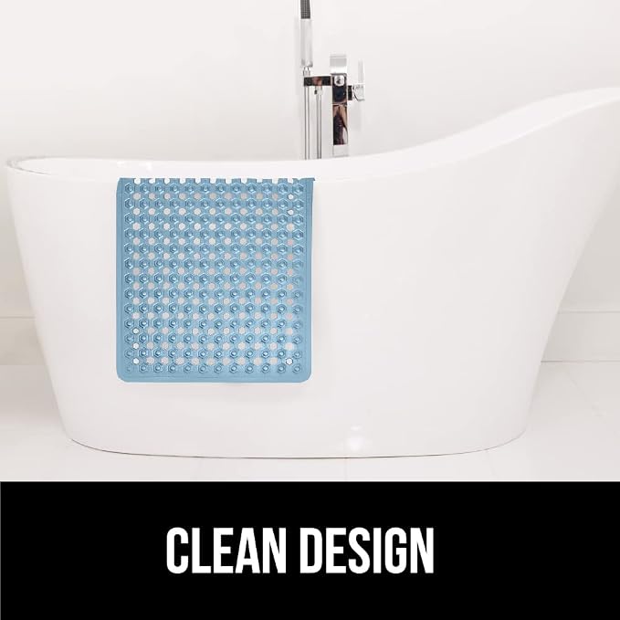 GORILLA GRIP Patented Bath Tub Shower Mat, Machine Washable Bathtub Floor Liner - Image 7