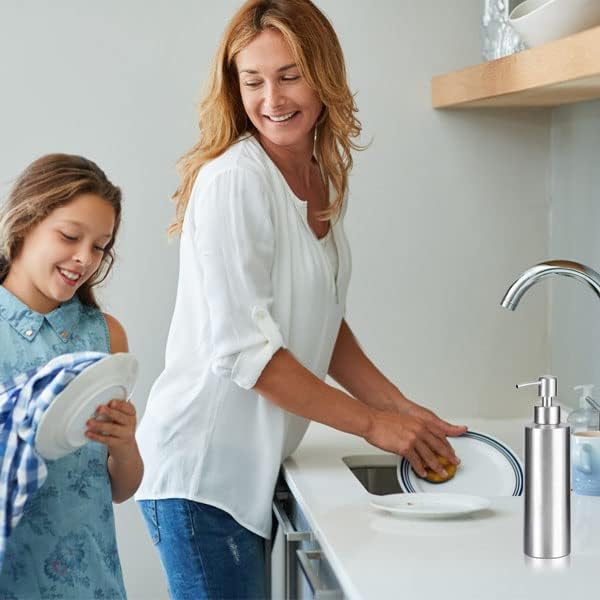 ARKTEK -Stainless Steel Countertop soap dispenser Rust Proof Liquid Hand soap - Image 8
