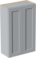 27 Inch Medicine Cabinet Wall Mounted, Solid Wood Over The Toilet Storage by Mkosoll