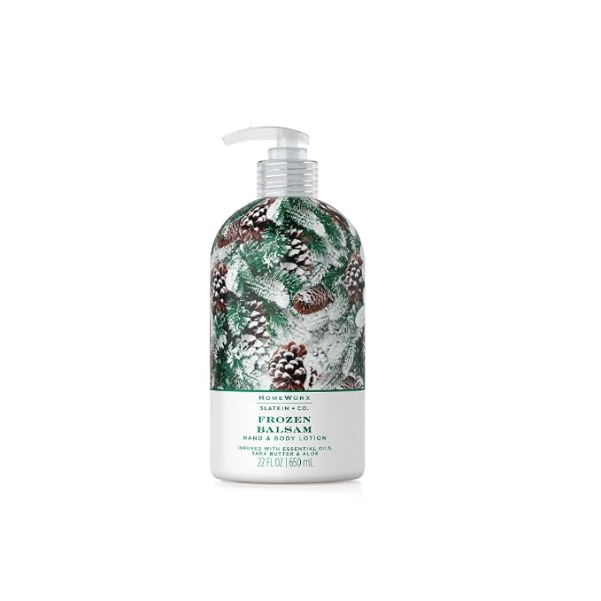 Homeworx by SLATKIN + CO.- Frozen Balsam, 22 fl oz. Body Lotion by HomeWorxbySLATKINCO