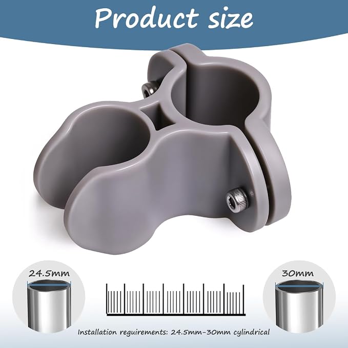 Shower Head Holder Attachment for Shower Chair, Universal Hand Shower Holder - Image 5