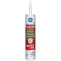 GE Advanced Silicone Caulk for Kitchen & Bathroom, 10 fl oz Cartridge, 1 Pack by GE