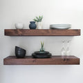 Urbandi Modern Floating Shelves 3 Inches Thick by Hand-madeInUSA