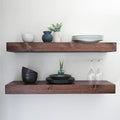 Urbandi Modern Floating Shelves 3 Inches Thick by Hand-madeInUSA