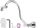 Hibbent All Metal Upgraded 18'' Shower Head Extension Arm by Hibbent