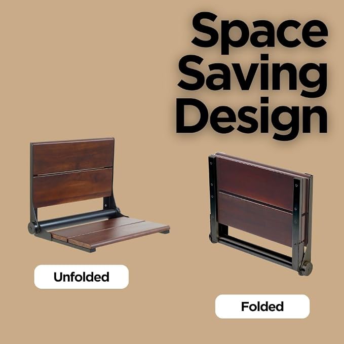 Walnut Shower Seat - Image 6