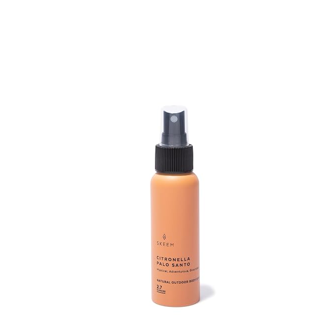 Skeem Aura Citronella Travel Body Spray 2.7 oz, Palo Santo by Skeem