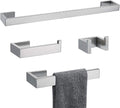 TNOMS 4 Pieces Bathroom Hardware Accessories Set Towel Bar Towel Holder Robe by TNOMS