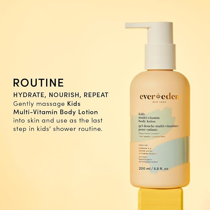 Evereden Kids Multi-Vitamin Body Lotion: Gentle & Non-Toxic Moisturizing Kids - Image 8