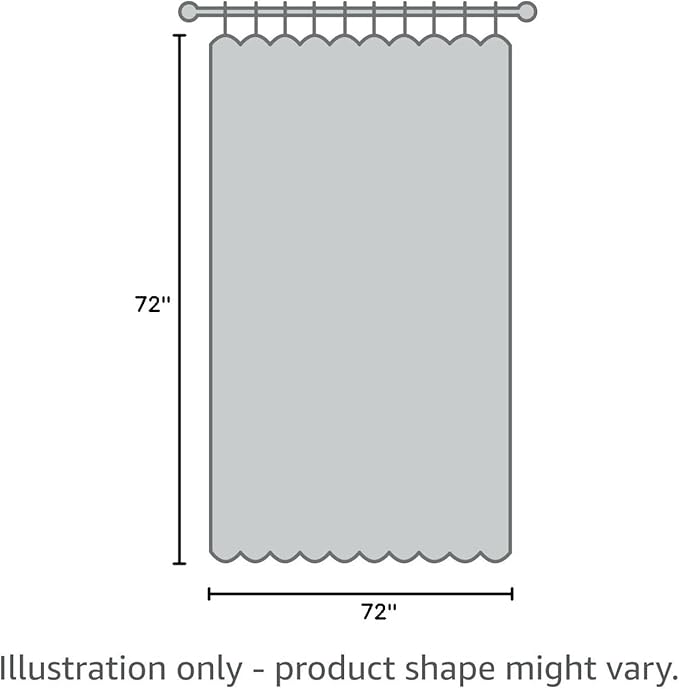 Short Size PEVA Plastic Shower Curtain Liner Premium Light Weight 47" x 64" - Image 8