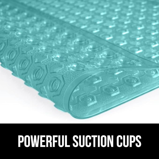 GORILLA GRIP Patented Square Shower Stall Mat, Small Bathtub Floor Mats - Image 3