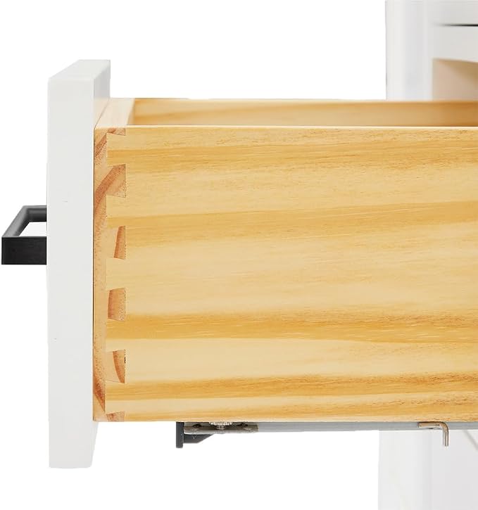 ARIEL Hepburn 43 Inch Single Sink Bathroom Vanity in White, Italian Carrara - Image 6