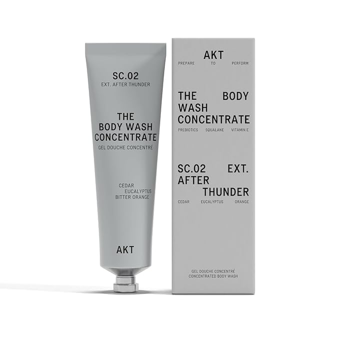 AKT The Body Wash Concentrate 3.4 Fl Oz, Natural Shower Gel by Akt
