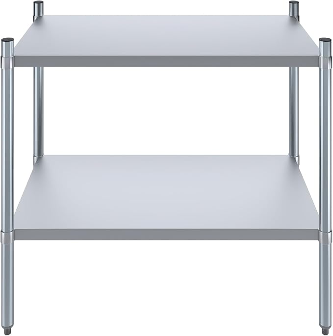 AmGood 2 Tier Galvanized Steel Dry Storage Unit. 24 in. x 43 in. x 38 in. - Image 4