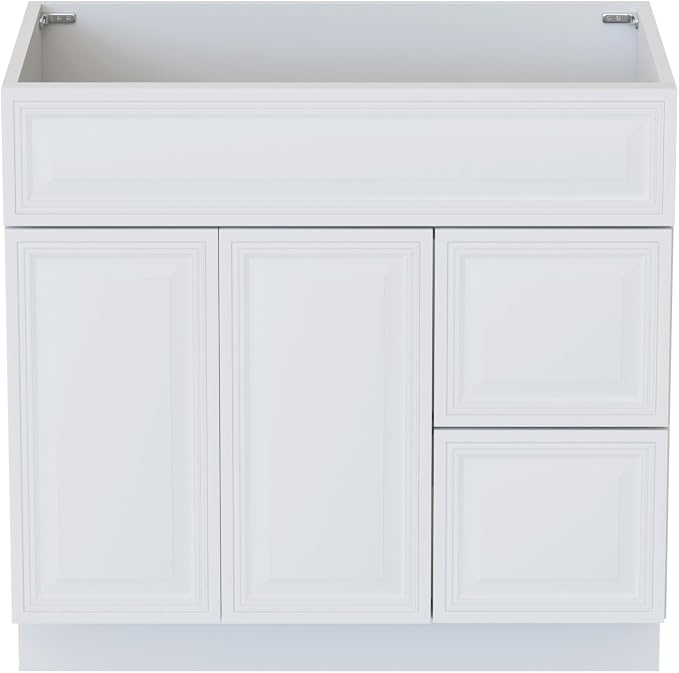 KitchenMan Bathroom Vanity 36 Inch Unassembled Sink Cabinet - Image 8