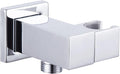 Angle Simple Wall Union with Shower Head Holder, Brass Swivel Shower Wand by AngleSimple