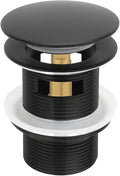 Tub Stopper Bathtub Drain, Brass Pop-up Freestanding Bathtub Drain Stopper by Ouditon