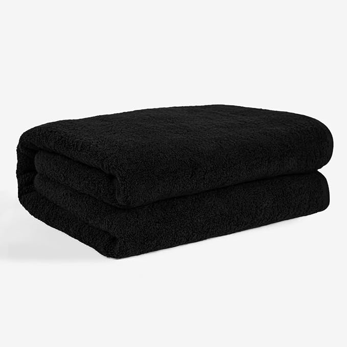 SALBAKOS 100% Turkish Cotton Jumbo Bath Sheet Towel Oversized 40x80 inch | - Image 5