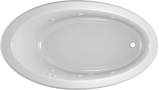 Jacuzzi SIGNATURE Acrylic Drop-In Bathtub, Jet Massage Tub, Slip Resistant - Image 8