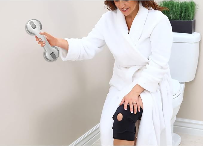 NL'AAHCÉ Grab Bars for Shower Heavy-Duty 12-Inch ADA Compliant Grab Bar for - Image 5